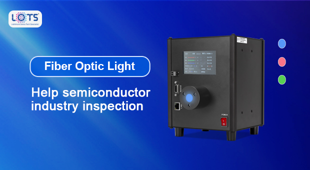 Optical fiber light for semi-conductor